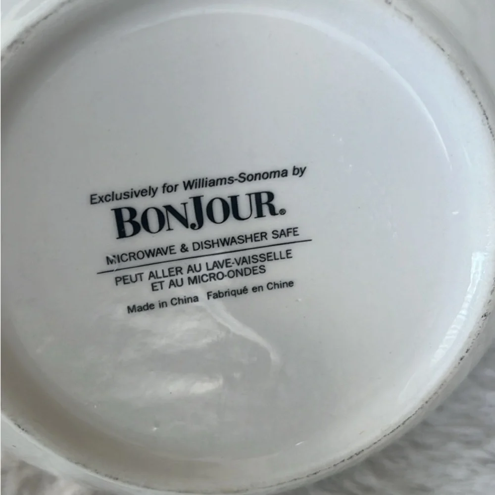 Williams Sonoma Bonjour Ceramic Hot Chocolate Pitcher -